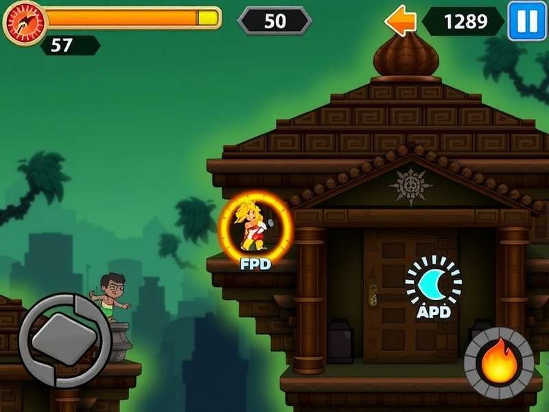 Temple Runner Indian Escape Gameplay Screenshot